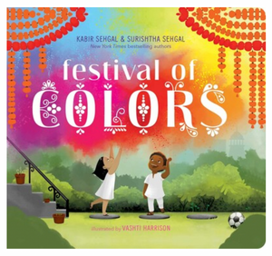 Festival Of Colors Hardcover Book