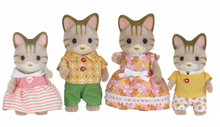 Load image into Gallery viewer, Calico Critters Striped Cat Family