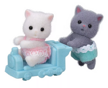 Load image into Gallery viewer, Calico Critters Persian Cat Twins