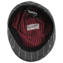 Load image into Gallery viewer, Goorin Bros Rouserwin Charcoal Wool Blend Men’s Small Flat Cap Hat