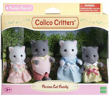 Load image into Gallery viewer, Calico Critters Persian Cat Family