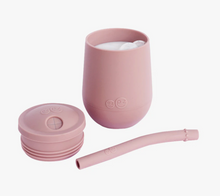 Load image into Gallery viewer, ezpz Mini Cup + Straw Training System Blush