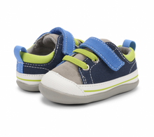 Load image into Gallery viewer, See Kai Run Stevie (First Walker) Blue/Multi Size 3