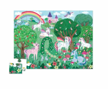 Load image into Gallery viewer, Crocodile Creek Unicorn Dreams 36-Piece Floor Puzzle