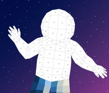 Load image into Gallery viewer, Paint By Sticker Kids Outer Space Sticker Book