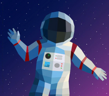 Load image into Gallery viewer, Paint By Sticker Kids Outer Space Sticker Book