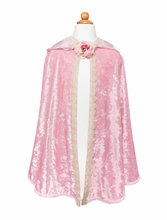 Load image into Gallery viewer, Great Pretenders Deluxe Pink Rose Princess Cape