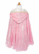 Load image into Gallery viewer, Great Pretenders Deluxe Pink Rose Princess Cape