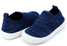 Load image into Gallery viewer, Jan & Jul Breeze Knit Shoes Navy
