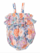 Load image into Gallery viewer, Angel Dear Ruffle Bubble Camellia (RUNS SMALL) Size 3-6m
