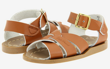 Load image into Gallery viewer, Salt Water Sandals Original Tan Leather Toddler, Kids & Women Sandals
