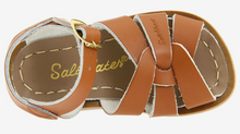 Load image into Gallery viewer, Salt Water Sandals Original Tan Leather Toddler, Kids & Women Sandals