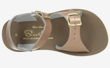 Load image into Gallery viewer, Salt Water Surfer Sandal Rose Gold Size 7 Toddler