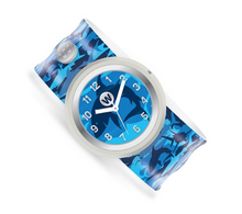 Load image into Gallery viewer, Watchitude Sharks Camo Slap Watch