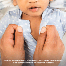 Load image into Gallery viewer, Magnetic Me Iris Magnetic Footie Size 6-9m