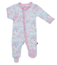 Load image into Gallery viewer, Magnetic Me Pixie Pines Magnetic Ruffle Footie Size Preemie