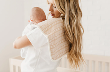 Load image into Gallery viewer, Copper Pearl Premium Burp Cloths - Peanut