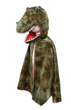 Laden Sie das Bild in den Galerie-Viewer, Great Pretenders Grandasaurus T-Rex Cape mit Klauen
