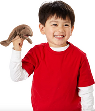 Load image into Gallery viewer, Folkmanis Mini Manatee Puppet