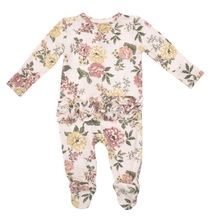 Load image into Gallery viewer, Angel Dear 2 Way Zipper Footie Dahlia Size 6-9m