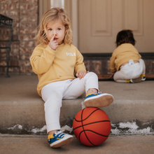 Load image into Gallery viewer, Robeez NBA Team Warriors Logo Soft Soles in Blue Size 0-6m