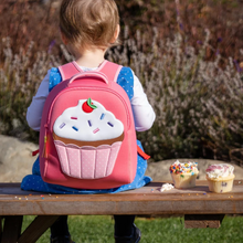Load image into Gallery viewer, Dabbawalla Cupcake Harness Toddler Backpack
