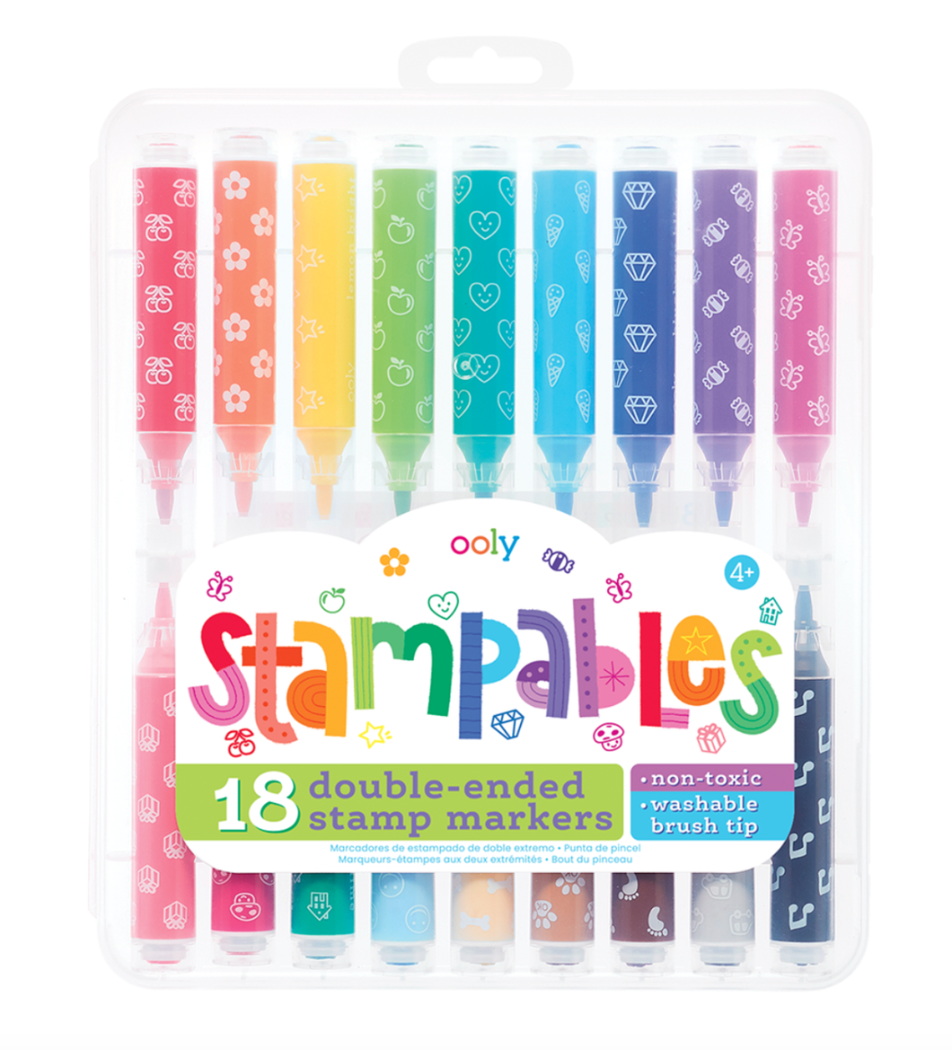 Ooly Stampables 18 Double-ended Stamp Markers