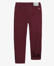 Load image into Gallery viewer, Souris Mini Red Pants oF Slim Fit in Brushed Twill Size 7