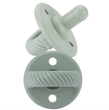 Load image into Gallery viewer, Itzy Ritzy Sweetie Soother Pacifier Sets 2 Pack Agave + Succulent Cables