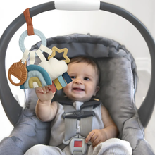 Load image into Gallery viewer, Itzy Ritzy Busy Ring Teething Activity Toy Rainbow