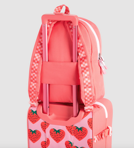 State Bags Kane Kids Mini Travel Intarsia Strawberries