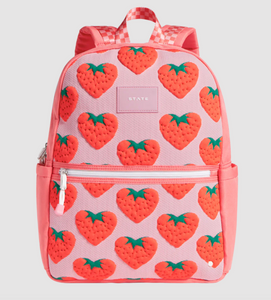 State Bags Kane Kids Travel Intarsia Strawberries