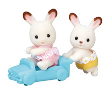 Load image into Gallery viewer, Calico Critters Chocolate Rabbit Twins
