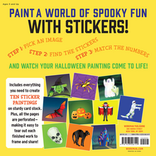 Load image into Gallery viewer, Paint By Sticker Kids Halloween Book