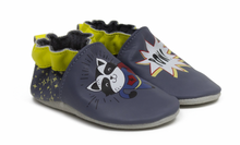 Load image into Gallery viewer, Robeez Hero Dark Blue Size 0-6m