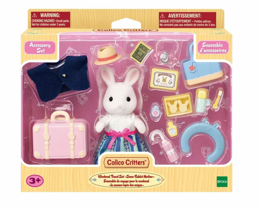 Calico Critters Weekend Travel Set
