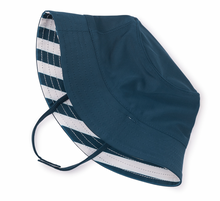 Load image into Gallery viewer, Tea Collection Reversible Baby Sun Hat Whale Blue Size 2T-4T