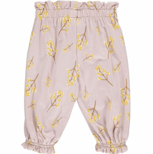 Load image into Gallery viewer, Müsli Filipendula Flared Baby Pants With Floral Print Rose Moon Size 12-18m
