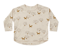 Load image into Gallery viewer, Rylee + Cru Long Sleeve Tee Fox Forest
