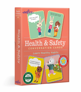 Eeboo Health & Safety Conversation Cards