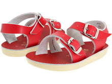 Laden Sie das Bild in den Galerie-Viewer, Salt Water Sea Wee Sandalen Rot Baby/Kleinkind