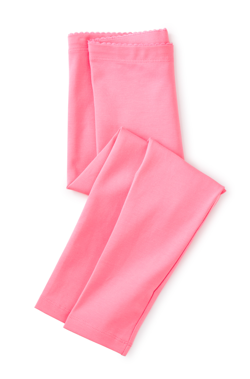 Tea Collection Solid Leggings Sachet Pink Size 2 Toddler