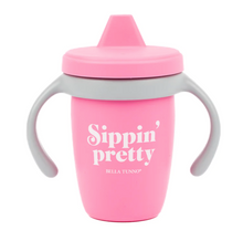 Load image into Gallery viewer, Bella Tunno Sippin Pretty Happy Sippy Cup