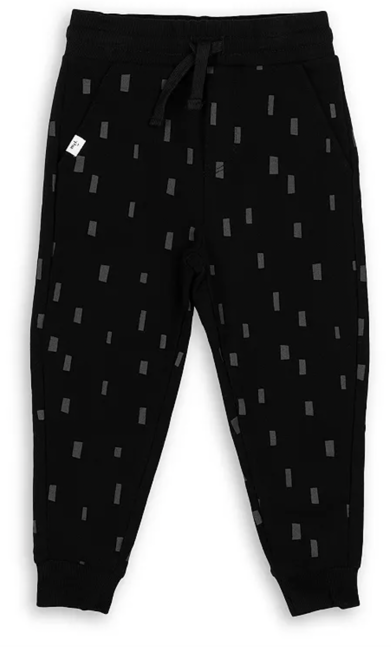 Miles The Label Unisex Pants Knit Black Size 2