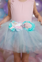 Load image into Gallery viewer, Great Pretenders Mermalicious Tutu Pastel/Aqua Size 4-6