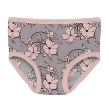 Load image into Gallery viewer, Kickee Pants Feather Nautical Floral Girls Underwear
