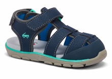 Load image into Gallery viewer, See Kai Run Wilder Navy Sandal Size 8