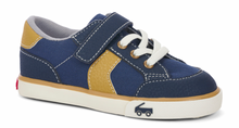 Load image into Gallery viewer, See Kai Run Connor Navy Size 9