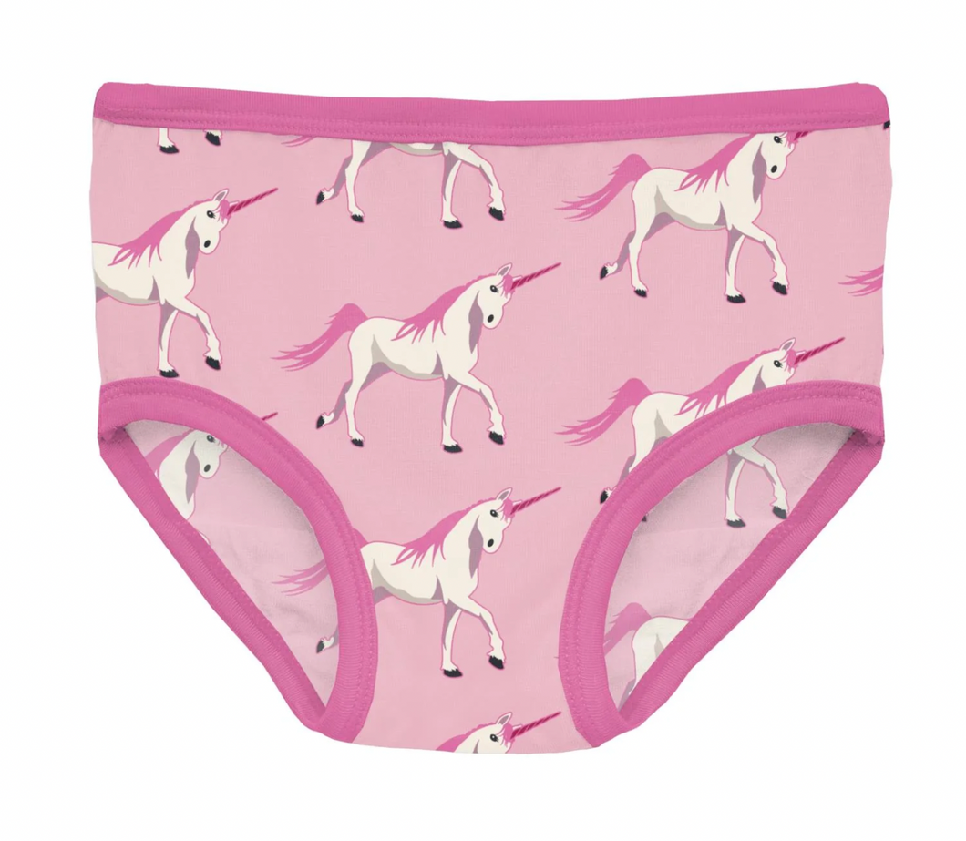 KicKee Pants Print Girl's Underwear Cake Pop Prancing Unicorn
