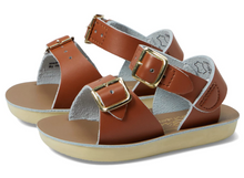 Load image into Gallery viewer, Salt Water Surfer Tan Hook & Loop Size 4 Infant/Toddler